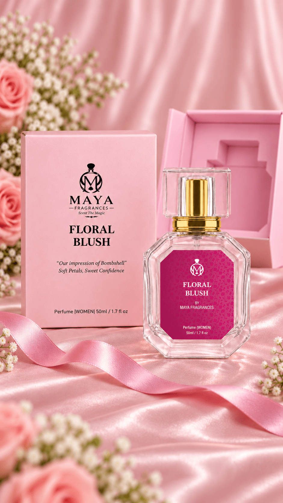 FLORAL BLUSH (Perfume - Women) - Maya Fragrances